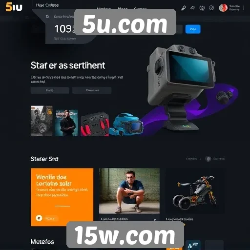 Avaliação da interface de usuário do site 5u.com
